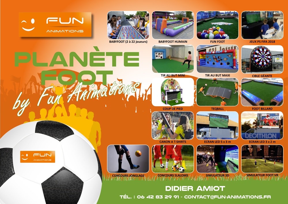 Fan de foot avec le stade 3D [+Concours]